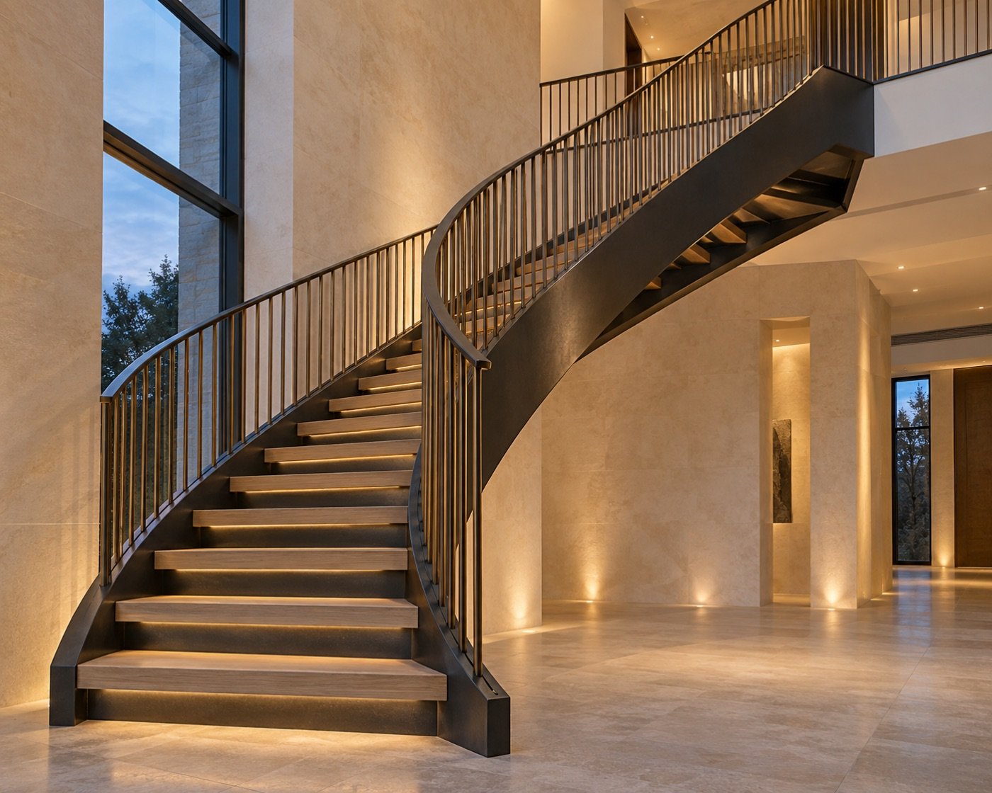 Metal Stairs fabricated by Metal Master